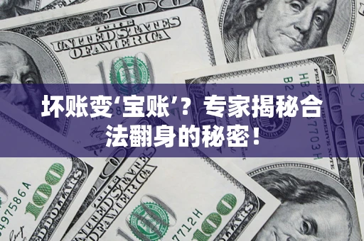 北京坏账变‘宝账’？专家揭秘合法翻身的秘密！