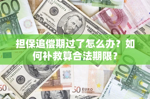 北京担保追偿期过了怎么办？如何补救算合法期限？