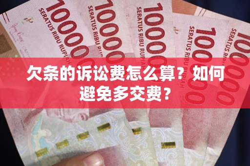 北京欠条的诉讼费怎么算？如何避免多交费？