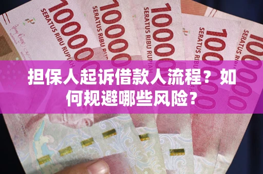 北京担保人起诉借款人流程？如何规避哪些风险？