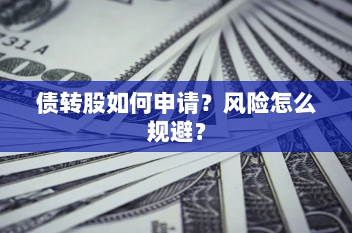 北京债转股如何申请？风险怎么规避？